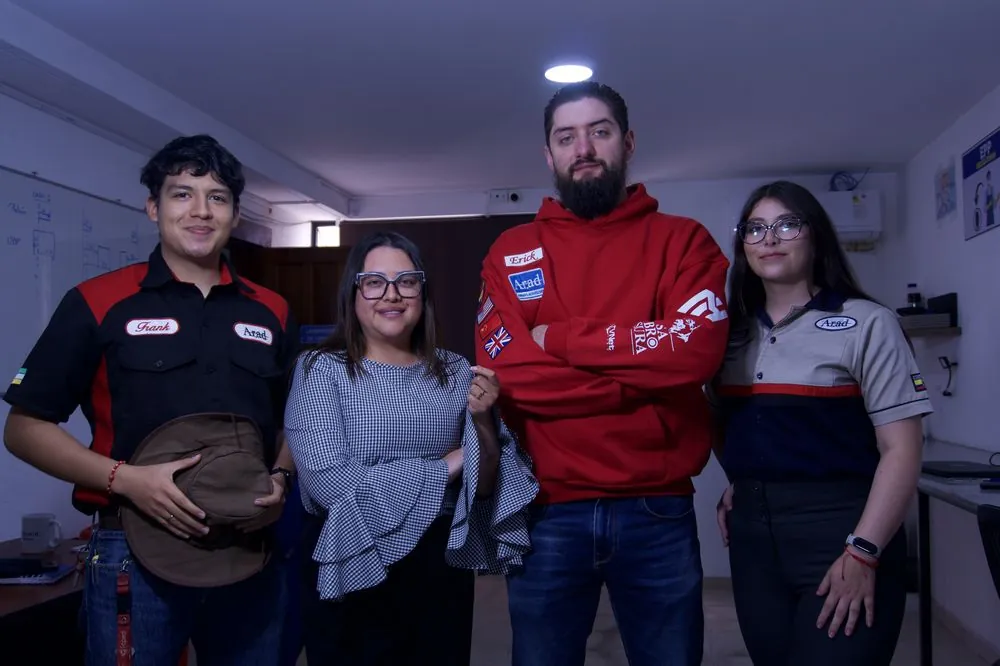 Equipo Arad en las oficinas de Metrologic